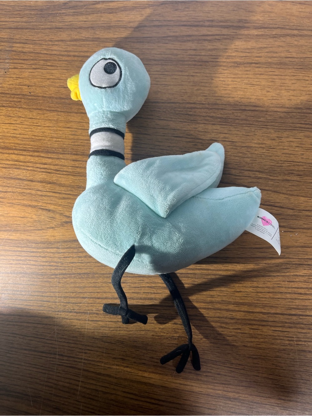 Don’t Let The Pigeon Drive The Bus Mo Willems Kohls Cares 11” Plush Blue Bird